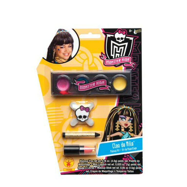 Skelne Napier Halvkreds Monster High Cleo de Nile Makeup Kit Halloween Accessory - Walmart.com