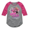 thumbnail image 1 of Monster High - Creep It Real - Toddler & Youth Girls Raglan T-Shirt, 1 of 4