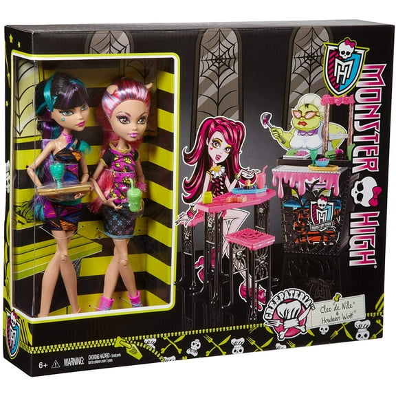 Monster High Creepteria with Cleo de Nile and Howleen Wolf Doll