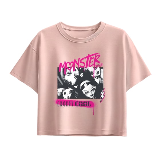 Monster High - Creepy Cool - Youth Girls Boxy T-Shirt