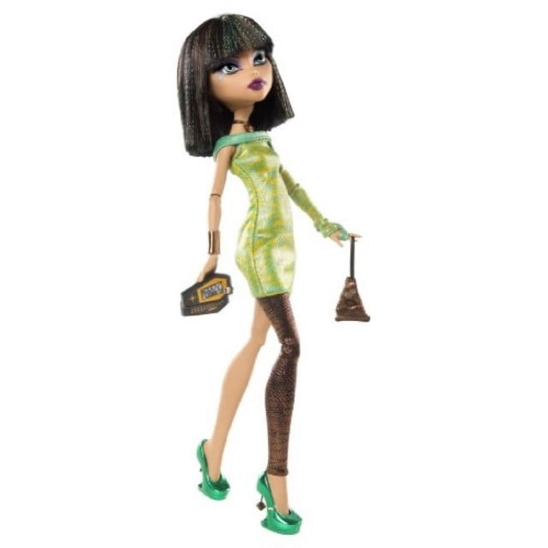 Monster High Dawn Of The Dance Doll, Cleo de Nile, Green & Yellow