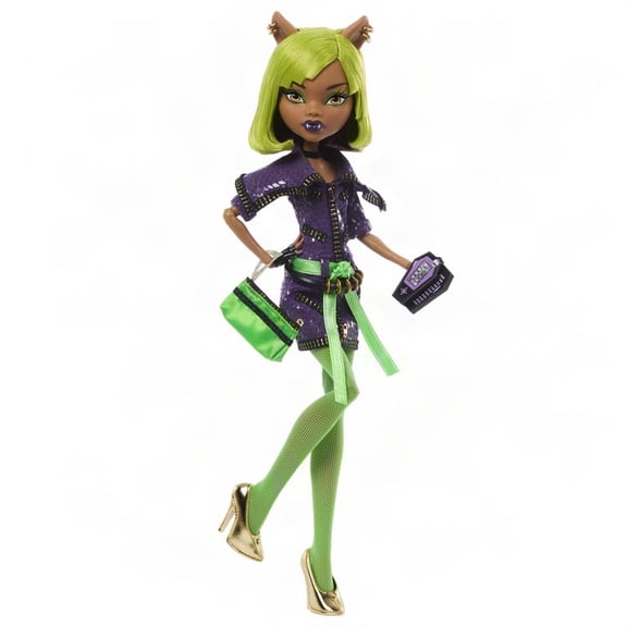 Monster High Dawn of the Dance Clawdeen Wolf Reproduction Doll with Accessories