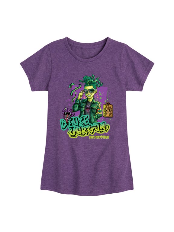 - Deuce Gorgon Snake Venom - Toddler & Youth Girls Short Sleeve Graphic T-Shirt