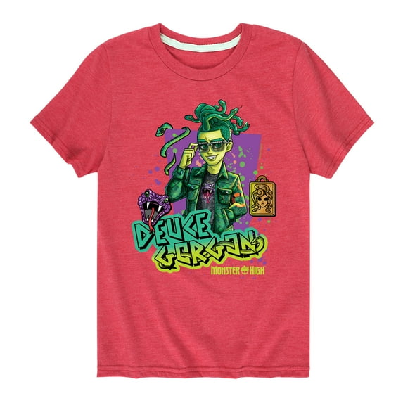 Monster High - Deuce Gorgon - Toddler And Youth Short Sleeve Graphic T-Shirt