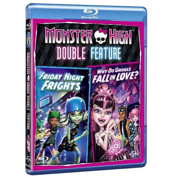 Monster High: Double Feature- Friday Night Frights / Why Do Ghouls Fall In Love Blu-Ray Region Free