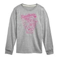 thumbnail image 1 of Monster High - Draculara Pink - Toddler And Youth Long Sleeve Graphic T-Shirt, 1 of 5