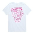 thumbnail image 1 of Monster High - Draculara Pink - Toddler And Youth Short Sleeve Graphic T-Shirt, 1 of 5