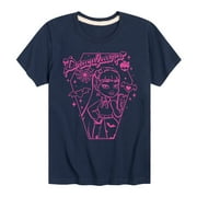 Monster High - Draculara Pink Boys Short Sleeve Graphic T-Shirt