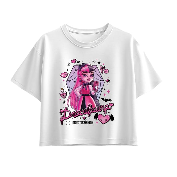 Monster High - Draculara - Youth Girls Boxy T-Shirt