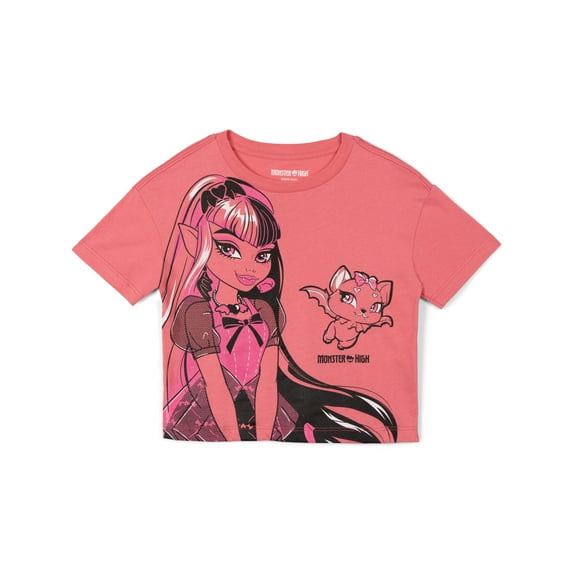 Monster High Draculaura Boxy T-Shirt Toddler to Big Kid