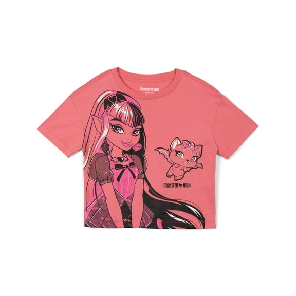Monster High Draculaura Boxy T-Shirt Toddler to Big Kid