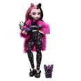 thumbnail image 1 of Monster High Draculaura Fashion Doll and Accessories, Creepover Party Set with Pet, 1 of 6