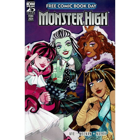 Monster High: FCBD Silver #2024 VF ; IDW Comic Book