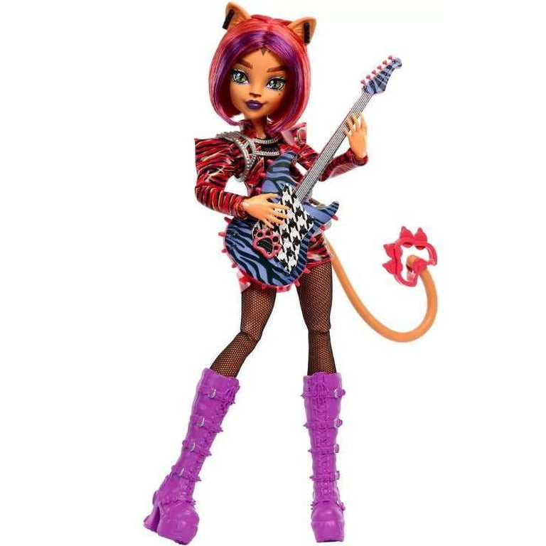 Mattel Monster High Fearbook Toralei Doll, 13 in, Includes