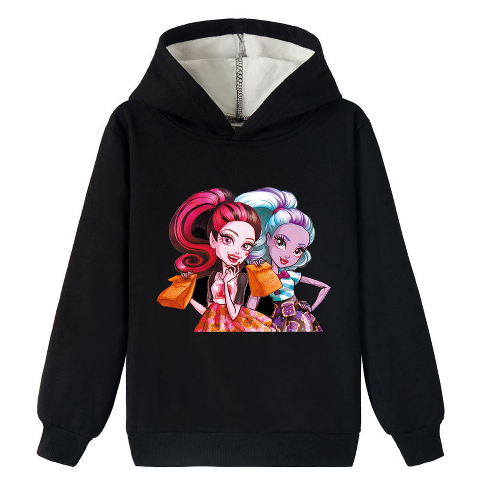 Monster High Fleece Hoodie for Boys and Girls - Spooktacular Style for ...