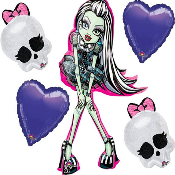 Monster High Foil Balloon Bouquet