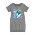 thumbnail image 1 of Monster High - Frankie Blue Bolt - Toddler & Youth Girls Fleece Dress, 1 of 5