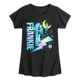 thumbnail image 1 of Monster High - Frankie Blue Bolt - Toddler & Youth Girls Short Sleeve Graphic T-Shirt, 1 of 5