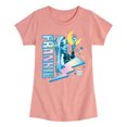 thumbnail image 1 of Monster High - Frankie Blue Bolt - Toddler & Youth Girls Short Sleeve Graphic T-Shirt, 1 of 5