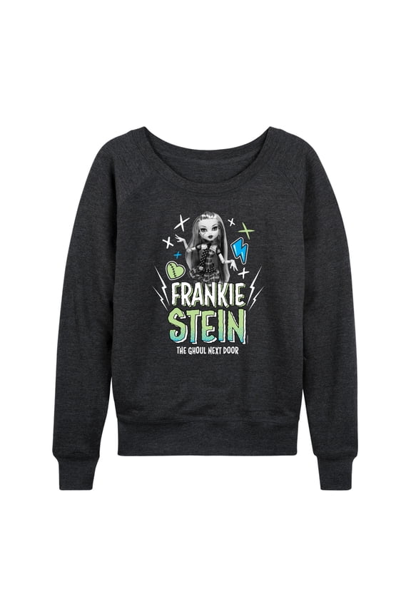 - Frankie Stein The Ghoul Next Door - Women's Lightweight French Terry Long Sleeve Shirt