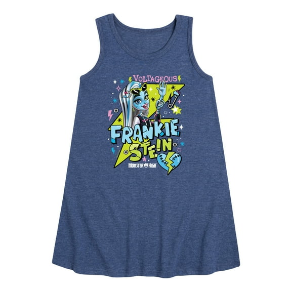Monster High - Frankiestein Voltageous - Toddler and Youth Girls A-line Dress