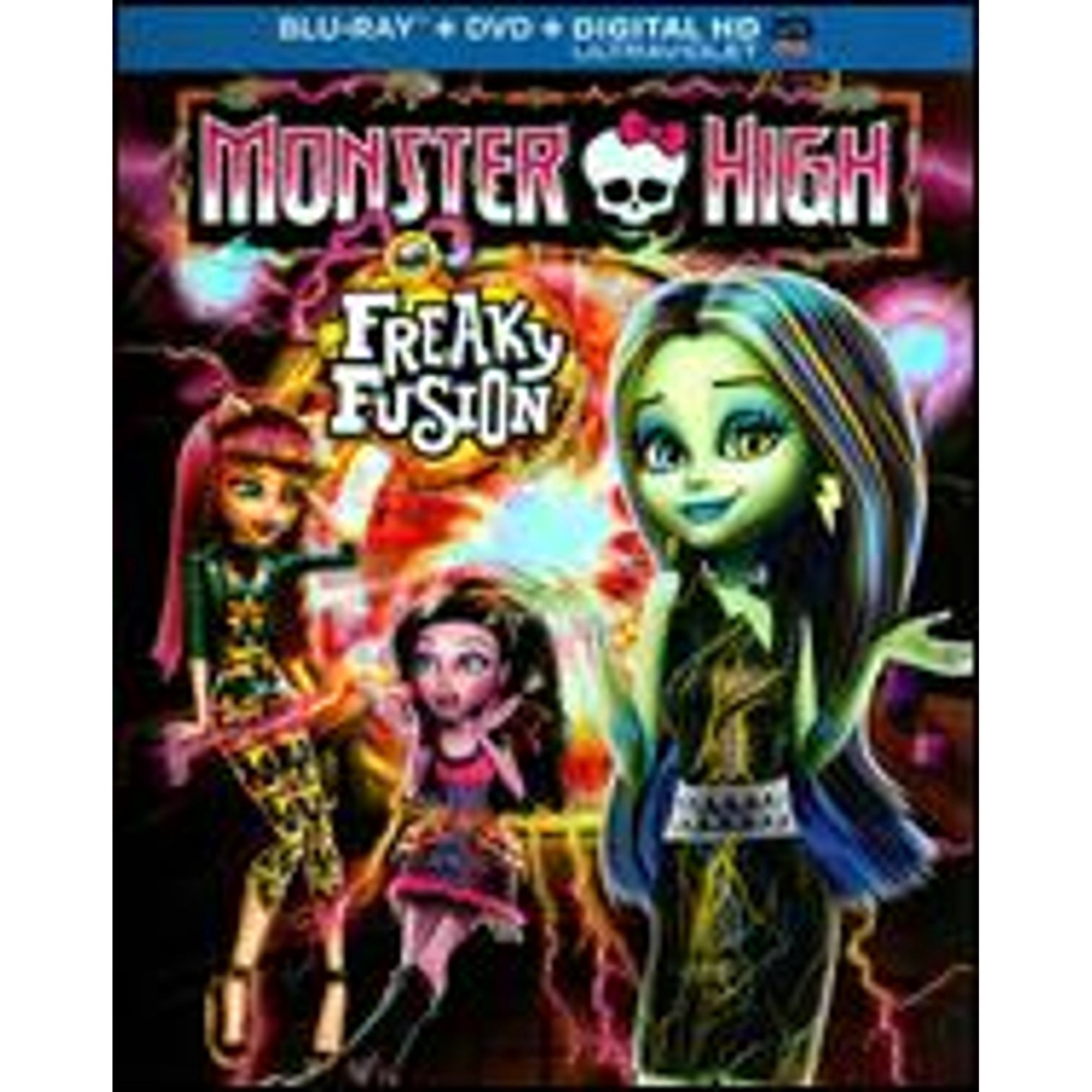 Pre-Owned Monster High: Freaky Fusion [2 Discs] [UltraViolet] [Blu-ray ...