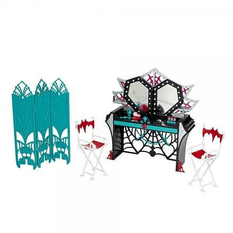 Monster High Frights Camera Action Dressing Room Play Set, ages 3