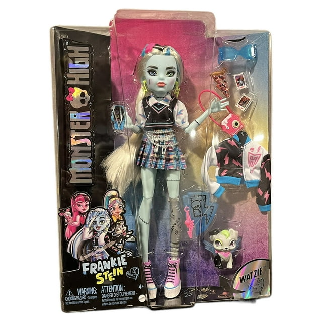 Monster High G3 Frankie Stein Doll, Generation 3 Monster High 2022 ...