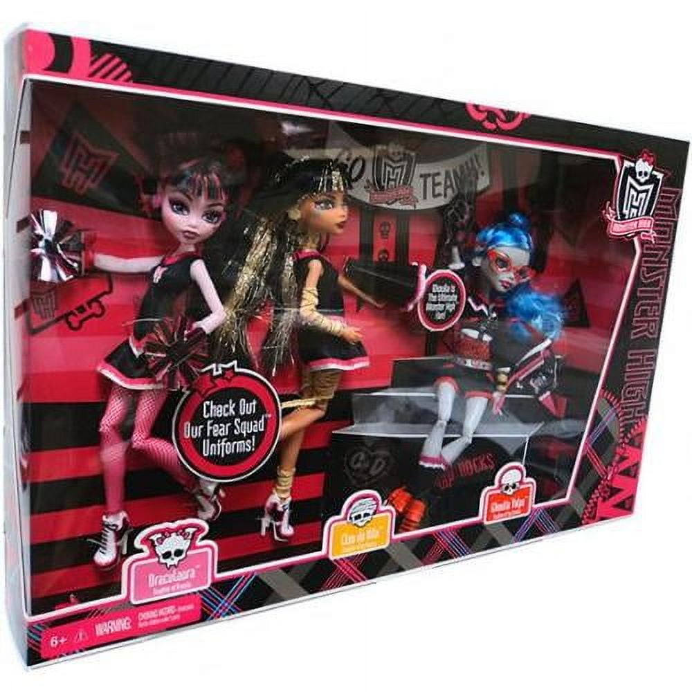 Monster High Ghoul Spirit Draculaura, Cleo de Nile & Ghoulia Yelps