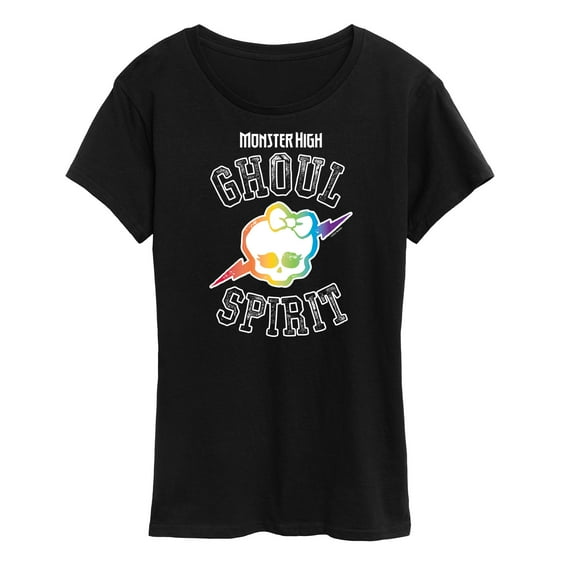 Monster High - Ghoul Spirit - LGBT Pride - Women's Short Sleeve Graphic T-Shirt