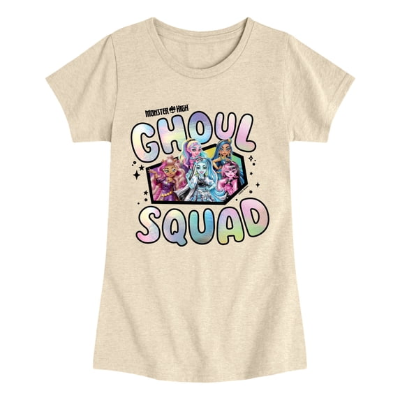 Monster High - Ghoul Squad - Youth Girls Fitted Short Sleeve T-Shirt