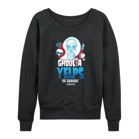 Monster High - Ghoulia Yelps - Women's Lightweight French Terry Long Sleeve Shirt