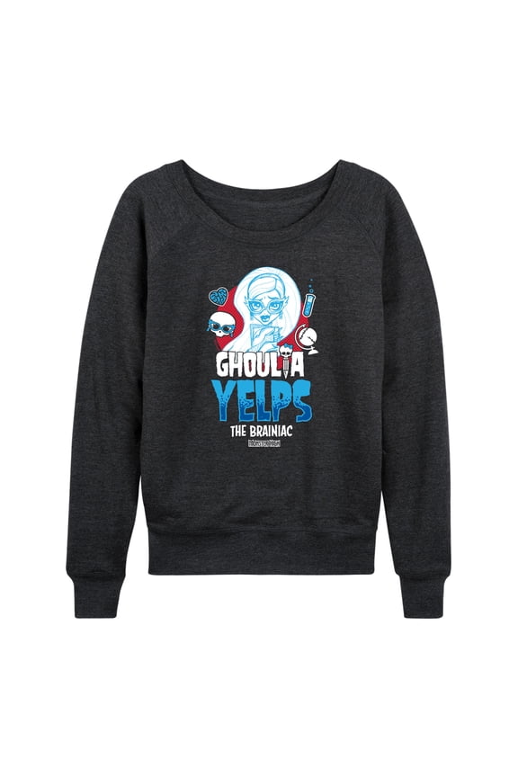 - Ghoulia Yelps - Women's Lightweight French Terry Long Sleeve Shirt