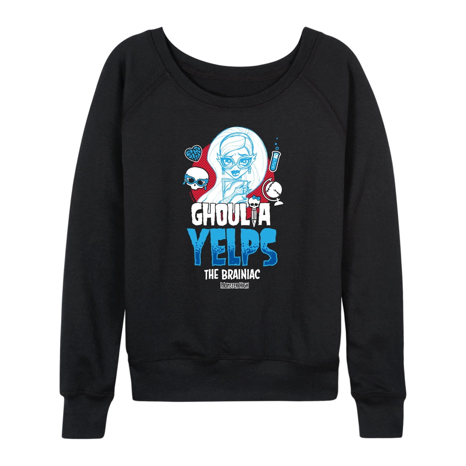 Monster High - Ghoulia Yelps - Women's Lightweight French Terry Long Sleeve Shirt