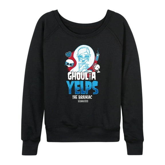 Monster High - Ghoulia Yelps - Women's Lightweight French Terry Long Sleeve Shirt