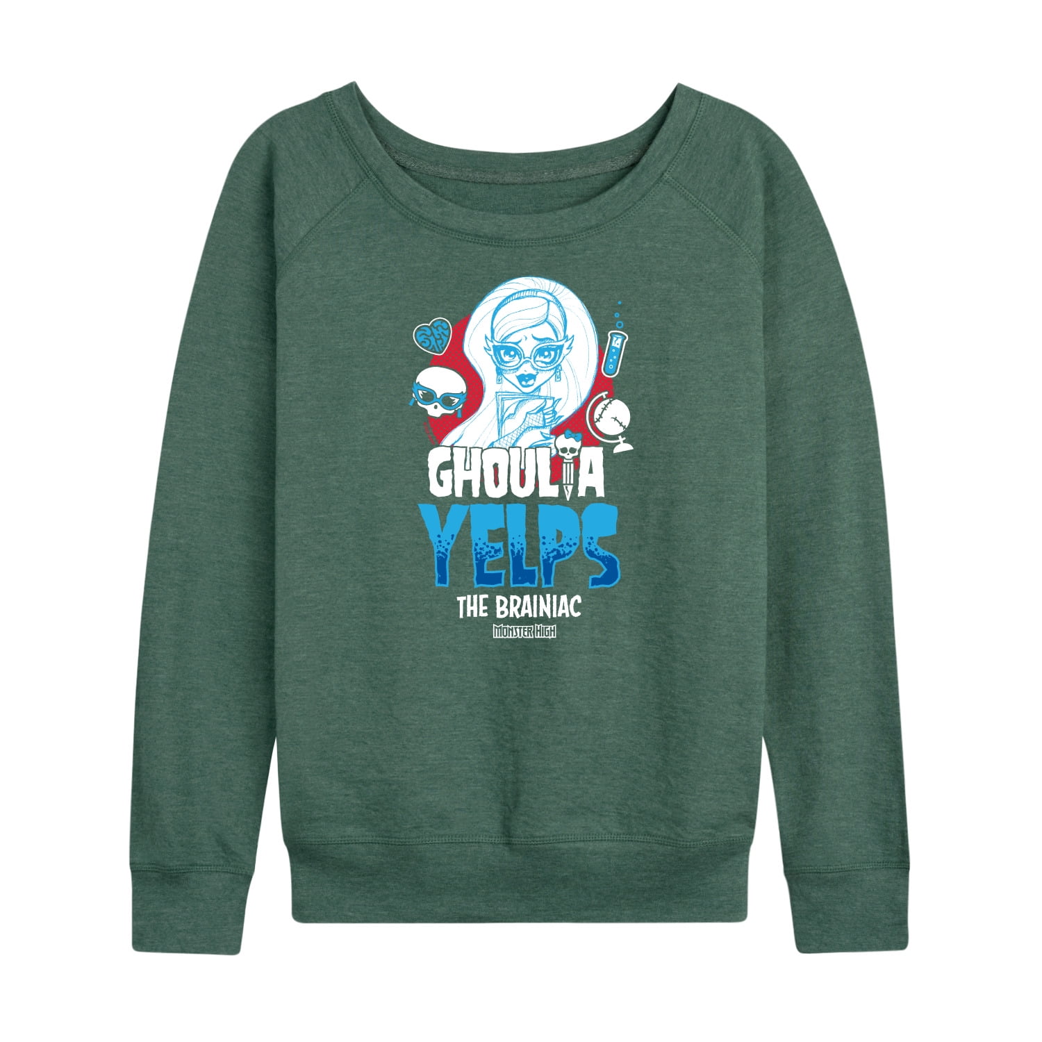 Monster High - Ghoulia Yelps - Women's Lightweight French Terry Long Sleeve Shirt