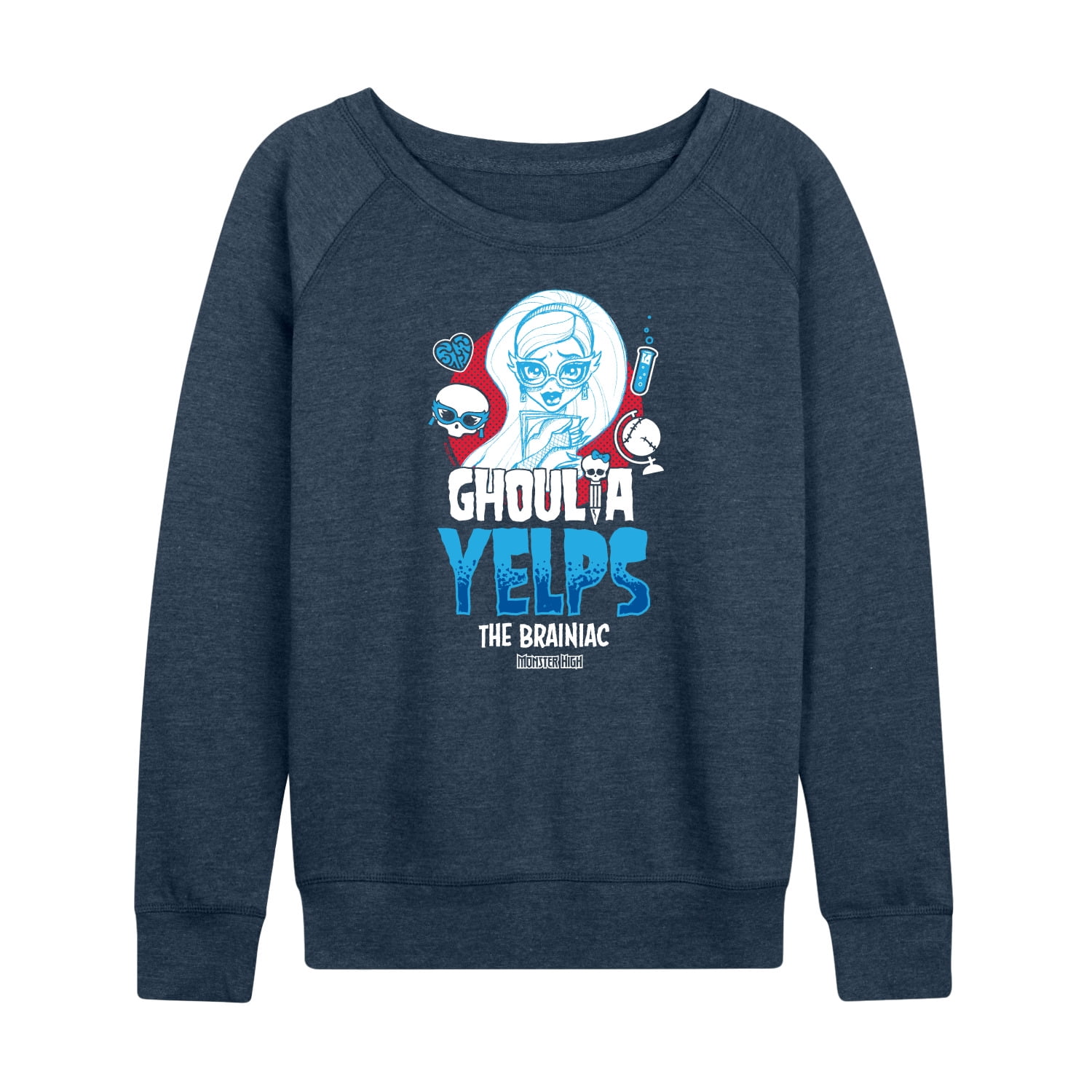 Monster High - Ghoulia Yelps - Women's Lightweight French Terry Long Sleeve Shirt