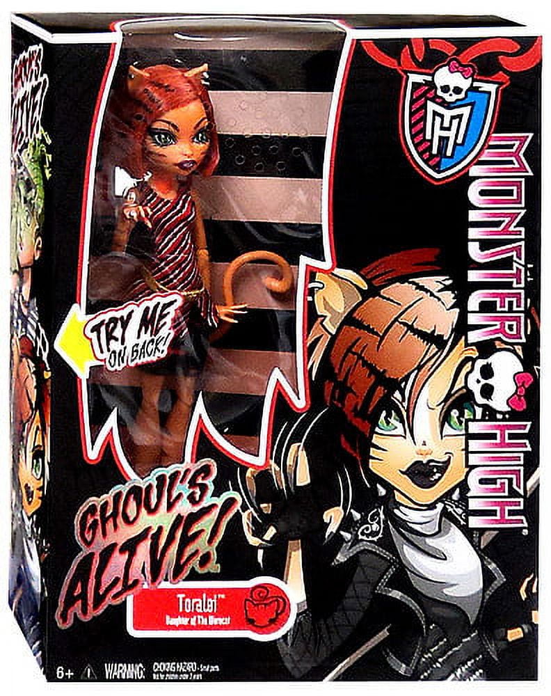 Monster High Toralei Stripe Ghouls Alive Original Loose