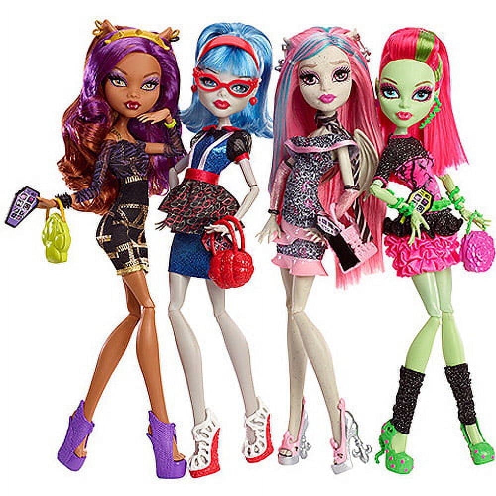 Monster High Ghouls Night Out Doll Set 2012 Mattel BBR96