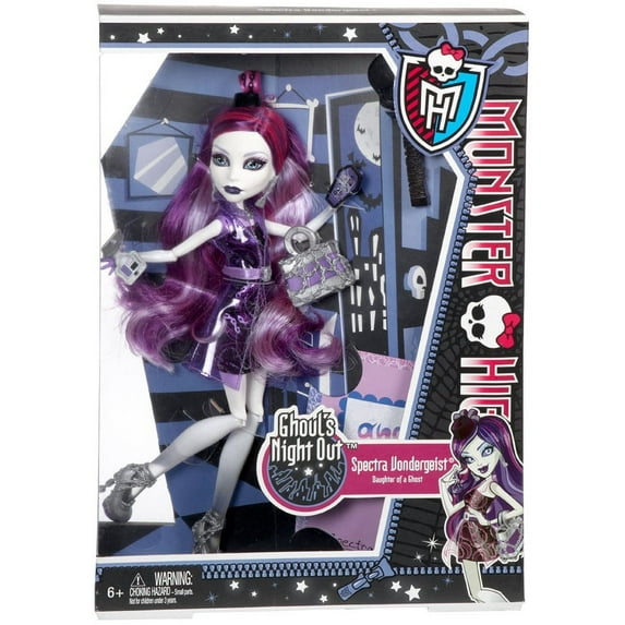 Monster High Ghouls Night Out Spectra Vondergeist Doll
