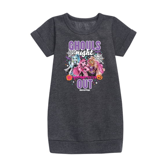 Monster High - Ghouls Night Out - Toddler & Youth Girls Fleece Dress