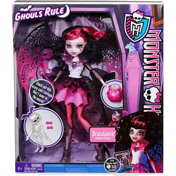 Monster High Ghouls Rule Doll, Draculaura Doll