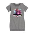 thumbnail image 1 of Monster High - Girl Group Crest - Toddler & Youth Girls Fleece Dress, 1 of 5