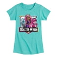 thumbnail image 1 of Monster High - Girl Group Crest - Toddler & Youth Girls Short Sleeve Graphic T-Shirt, 1 of 5