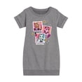 thumbnail image 1 of Monster High - Girl Squad Pop Art - Toddler & Youth Girls Fleece Dress, 1 of 5