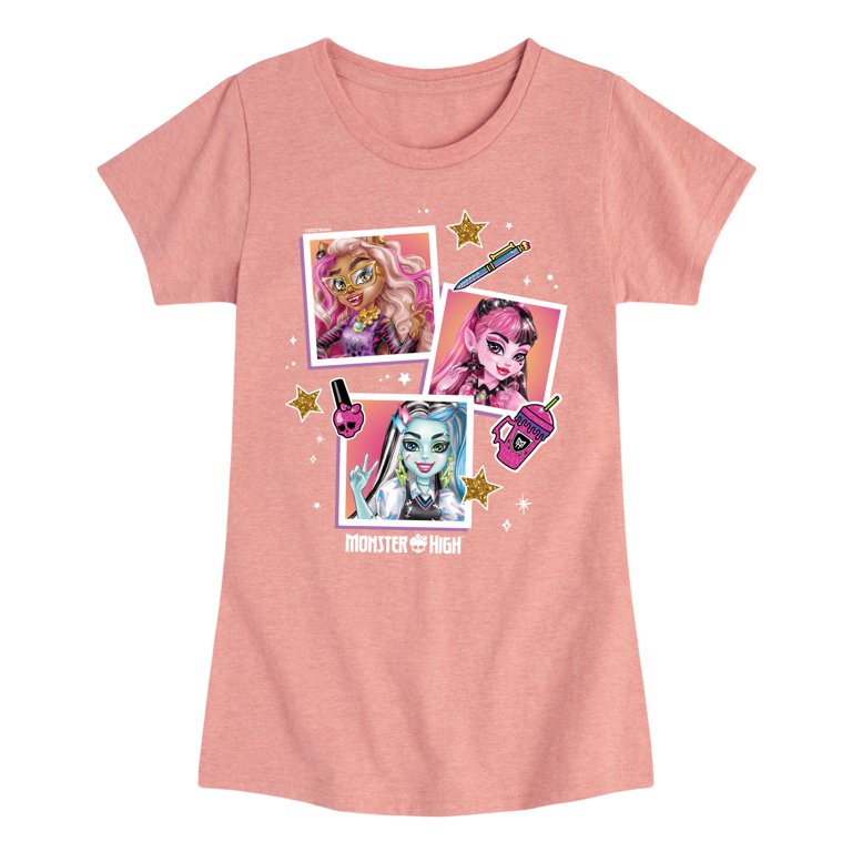 Monster High Girl Squad Pop Art Toddler Youth Girls Short