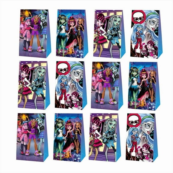 Monster High Goodie Bags Party Favor Candy Decorations Treat Supplies Birthday