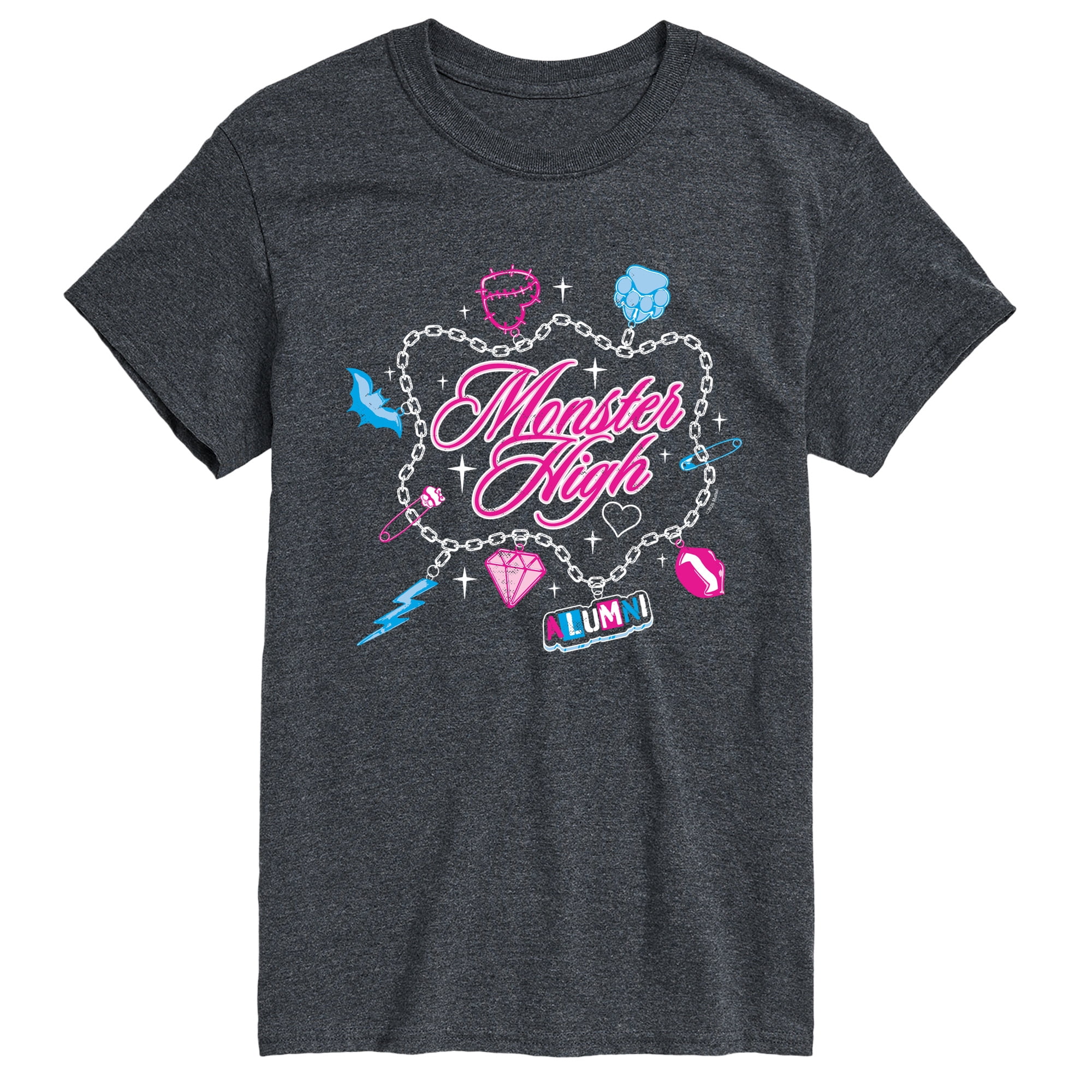Monster High - Goth Friendship Charm Bracelet - Men's Short Sleeve Graphic T-Shirt