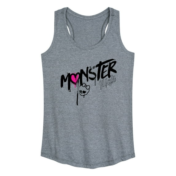 Monster High - Graffiti Logo - Women's Racerback Tank Top