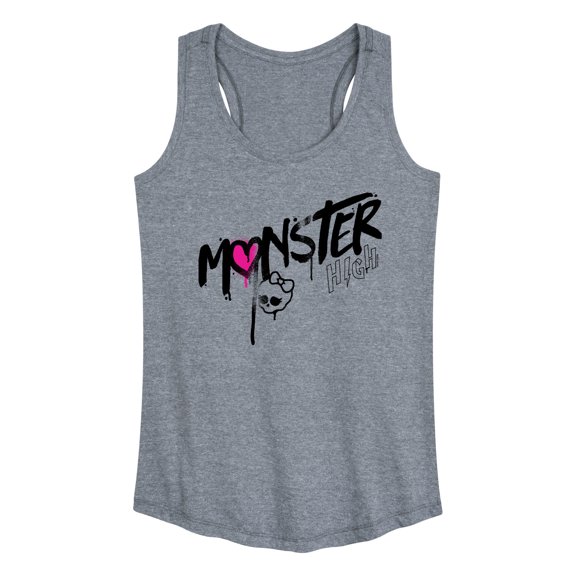 Monster High - Graffiti Logo - Women's Racerback Tank Top